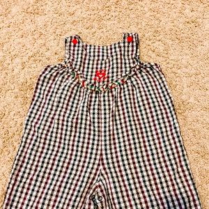 Baby B’gosh multicolor checkered jumpsuit